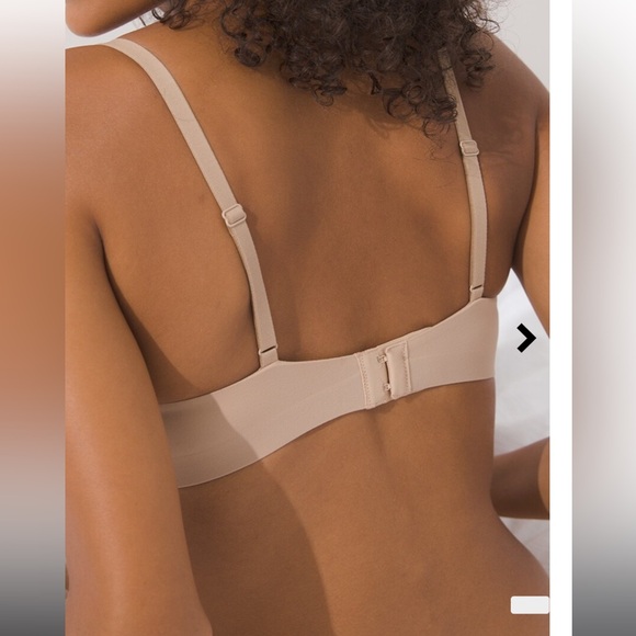 NWT Soma Enbliss Lifting Push Up Padded Underwire Demi Bra 32C Cherry Red #0024 - Picture 12 of 12